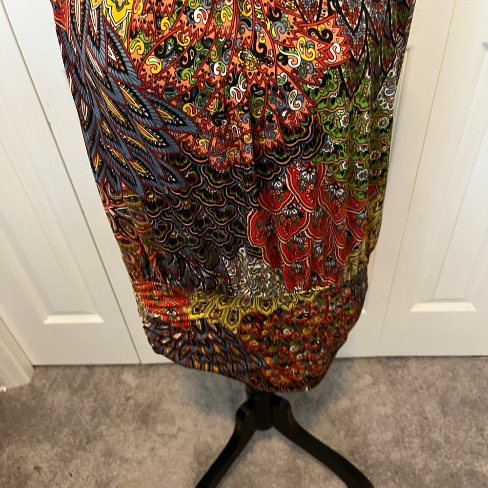 Joseph Ribkoff size 10 Sleeveless Halter Printed Party Top - Picture 5 of 16